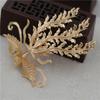 73 * 93MM cobre fundido accesorio de Fénix de Fuego material para tocado antiguo diy