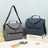 Bolso cruzado catiónico para lonchera, gran capacidad, bolsa de hielo, simple, papel de aluminio grueso, bolsa térmica para lonchera, bolsa bento