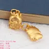 Acessórios para joias diy Vietnã ouro de areia ano animal ano do dragão bolinho de ano do dragão dragão da sorte cabeça de pulseira cordão material lote