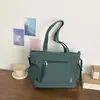 Bolso de hombro minimalista transfronterizo de nailon para mujer, nueva colección otoño 2026, casual, gran capacidad, bolsa tote ligera, bolso cruzado