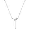 Collar de perlas con diseño romántico de estrellas y borlas de perlas, temperamento de alto nicho, cadena de clavícula 2024, nuevo