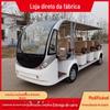Carro Elétrico de Passeio 14 Lugares Ônibus de Campus Pegar e Deixar Recepção de Hotel e Posing Viagem Conjunta Ponto Turístico Carro de Passeio