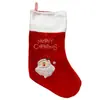 Meia de Natal Sacola de Presente de Natal Enfeite de Meia de Natal Enfeite de Árvore de Natal Sacola Decorativa
