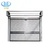 Turbina Resistente al Viento Puerta Rápida Dura Fabricante Puerta Enrollable Rápida de Aleación de Aluminio Industrial Sensor Automático Puerta Enrollable de Garaje