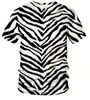 Camiseta de Manga Corta para Hombre de Moda Veraniega, Patrón de Rayas de Venta Caliente Europea y Americana, Impresión Digital 3D, Camisa de Secado Rápido