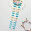 Uñas Postizas Cortas para Niños en Múltiples Colores, Estilo Lindo de Dibujos Animados, Pegatinas de Uñas Postizas para Niños de Preescolar, Venta al por Mayor Transfronteriza