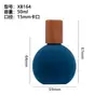Frasco de Perfume Aveludado 50ml Vidro Transparente Pequeno Frasco Recarregável Atacado Frasco Spray Contínuo Frasco Vazio com Tampa de Perfume Aveludada