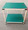 Mesa de Trabajo Antiestática con Tubo Lean, Línea de Producción de Taller, Mesa de Montaje, Mantenimiento, Empaque, Operación