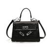 Al por mayor Nueva Moda Coreana de Nicho Patrón de Cocodrilo Bolso Kelly Portátil Versátil para el Trabajo Personalizado Lujo Ligero Cruzado para Mujer