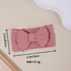 Accesorios para el Cabello de Niños con Lazo de Venta Caliente Transfronteriza Diadema Jacquard Europeo y Americano Protección de Fontanela para Bebé Banda Elástica de Nylon para el Cabello Venta al por Mayor