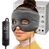 Mascarilla Eléctrica Calefactora para Ojos, Tipo Montado en la Cabeza, Carga USB, Temporizador de Tres Niveles, Mascarilla Calefactora de Grafeno, Fábrica de Mascarillas Calientes para Ojos