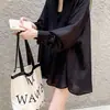 Ropa de Protección Solar de Seda de Hielo Camisa para Mujer Anti-UV Transpirable 2026 Nuevo Verano Ropa Exterior Cárdigan Top Chaqueta Ligera