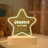 Decoración de Mesa para Habitación Infantil Atmósfera Estelar de Amazon Transfronterizo Temu Regalo de Cumpleaños Personalizado Decoración Luz Nocturna LED