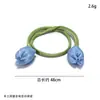 Cinta de Gasa de Sirena Hecha a Mano DIY Cinta de Gasa Nieve con Borde de Perlas Decoración de Lazo para Empaque de Regalo con Flores Frescas Cinta Tejida