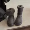 Botas de Nieve Plegables de Moda para Mujer 2026 Otoño/Invierno Nuevo Lanzamiento Botas Cortas Gruesas Calientes con Felpa Botas Peludas Zapatos de Algodón Versátiles