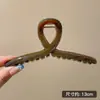 Pinza de tiburón grande coreana para el cabello, accesorio simple para recogido en la parte trasera de la cabeza, pinza de pelo de alta gama para mujer