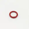 Cadena de Teléfono con Cierre de Primavera Colorido Pintado Cadena para Bolso Accesorios DIY Hechos a Mano Círculo Abierto de Metal Anillo de Resorte de Aleación
