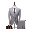 Venta al por mayor de fábrica procesamiento traje de hombre traje de dos piezas traje de negocios traje traje clásico traje de entrevista una generación de cabello