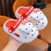 Sapatos Croc Infantil Melody Summer para Meninas Antiderrapantes Baotou Respiráveis para Exterior Sandálias de Praia para Crianças Pequenas e Médias