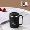 Suministro directo de fábrica taza para té de acero inoxidable 304 oficina con tapa taza de café portátil vaso para agua de coche transfronterizo