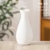 Vaso Cerâmico Branco Hidropônico Nórdico Moderno Criativo Casa Sala de Estar Mesa de Jantar Arranjo de Flores Secas Ornamento Decorativo Atacado