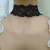 Colar vermelho cibernético feminino clavícula sexy colar cross-border versão coreana de atacado gargantilha acessórios Yiwu jóias colar renda