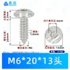 Tornillos Autorroscantes de Acero Inoxidable 304 con Cabeza de Paraguas y Hexágono Interior M3~M8 Estándar de Guangdong Ta Tornillos Autorroscantes Pequeños de Cabeza Plana Grande de Rosca Gruesa