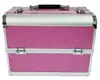 Stock Listo del Fabricante 740 # Caja de Herramientas de Maquillaje de Aleación de Aluminio, Caja de Almacenamiento, Caja para Uñas Artísticas, Bolsa de Maquillaje de Gama Alta