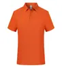 Playeras tipo polo de verano, Camisetas personalizadas, Ropa de trabajo de algodón de fibra larga, Logo bordado, Ropa de trabajo corporativa de manga corta con solapa, Hecho a medida