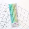 Caja de Bolígrafos de Gel Color Morandi Set de 6 Papelería para Estudiantes Bolígrafo para Examen Suministros de Oficina Bolígrafo Negro para Firma