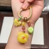 Cera de Abeja de Segunda Generación Varios Estilos Oso Bolsa de Queso Colgante Llavero DIY Exquisito Adorno de Joyería