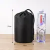 Bolsa de Nylon a Cuadros con Cordón Bolsa Cilíndrica con Cordón Bolsa de Almacenamiento para Chaqueta de Plumas Bolsa con Cordón Bolsa Organizadora de Viaje Bolsa de Empaque