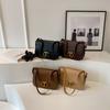 Bolsa de moda Retro Maillard 2023 nova popular popular bolsa feminina nicho simples versátil bolsa mensageira para o dia a dia