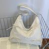 Bolso Tote de Alta Gama para Mujer 2024 Nuevo Mochila Commuter de Gran Capacidad Bolso de Hombro con Cadena Versátil Mochila de Viaje