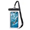 Bolsa Impermeable para Teléfono Móvil de PVC al por Mayor al por Menor para Playa Natación Buceo al Aire Libre Adecuado para Huawei Apple Funda Impermeable