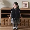 Chaleco de Algodón Cálido Estilo Coreano para Niñas Ropa Exterior Engrosada para Niños Pequeños y Bebés Chaleco de Algodón Chaleco Acolchado Ropa de Abrigo