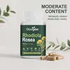 Cápsulas Nutricionais Googeer Complexo de Rhodiola Rosea Contêm Ingredientes Suaves para Cuidar do Corpo, Promover Sono Confortável e Melhorar o Humor