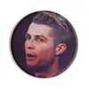 Estrela da Copa do Mundo Ronaldo Messi Acessórios de Futebol Broche Emblema