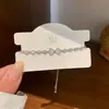 Pulsera de Nudo de Moño de Nácar y Pedrería Estilo Coreano para Mujer, Exquisitos Pendientes y Accesorios para el Trabajo, Venta al por Mayor Directamente del Fabricante