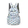 Mochila de Bolinhas Estilo Coreano Ins de Alto Valor Nicho para Estudante de Trajeto Bolsa de Ombro Duplo Leve Versátil Fofa Menina Bolsa Escolar