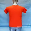 Inventario de Comercio Exterior Camiseta Redonda de Manga Corta Lisa Camiseta de Algodón de Manga Corta Fábrica