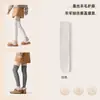 Calcetines altos de algodón puro para mujer, estilo otoño e invierno, protección de rodilla, calidez para todas las estaciones, calentadores de piernas para el frío invernal, calcetines largos hasta el muslo