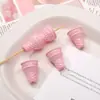 Color Macarrón Cuentas Acrílicas de Helado Llavero Colgante Hecho a Mano Accesorios Cadena para Teléfono Móvil Material