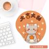 Suporte de uma peça de geração de desenhos animados pulseira de silicone publicidade mouse pad Office Home amostra mais etiqueta de mão protetor de mão