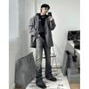2023 nueva marca de moda de alta costura europea y americana pantalones vaqueros retro desgastados para hombre lavados de pierna ancha pantalones vaqueros de alta costura