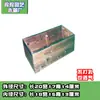 Maceta Pequeña Duradera para Combinación de Suculentas Caja de Flores de Madera Anticorrosiva Caja de Plantación Rectangular Rayada para Balcón Canaleta Buena Transpirabilidad Exterior