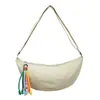 Bolso de hombro de moda transfronterizo estilo coreano para estudiantes universitarias, bolso tipo bola de masa elegante con alto diseño estético, bolso cruzado