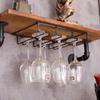 Versão ousada Suporte para taças de vinho invertido porta-copos de cozinha porta-copos invertido armário de vinhos doméstico bar suporte para taças pendurado