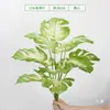 Plantas Verdes de Simulación Nórdica Adornos de Plantas Verdes Flores Artificiales para Sala de Estar Flores Secas Adornos de Planta en Maceta para Escritorio de Oficina Hogar Creativo