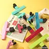 Clip Sellador de Alimentos en Forma de T para Cocina Clip Sellador de Boca Desprendible para Empaque de Papas Fritas y Snacks Clip Sellador de Bolsa de Plástico a Prueba de Fugas y Humedad